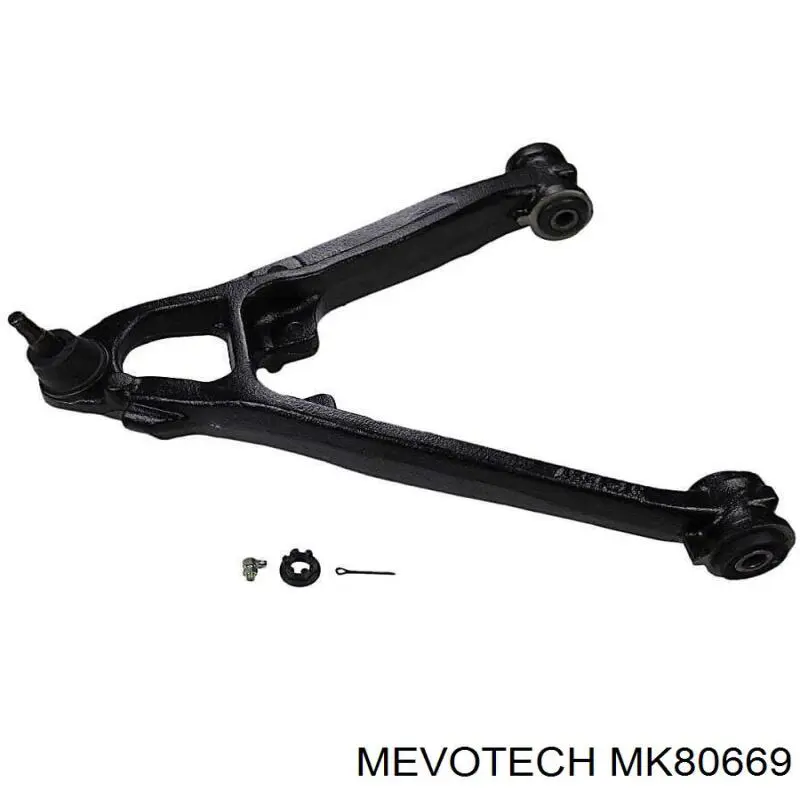 MK80669 Mevotech barra oscilante, suspensión de ruedas delantera, superior izquierda