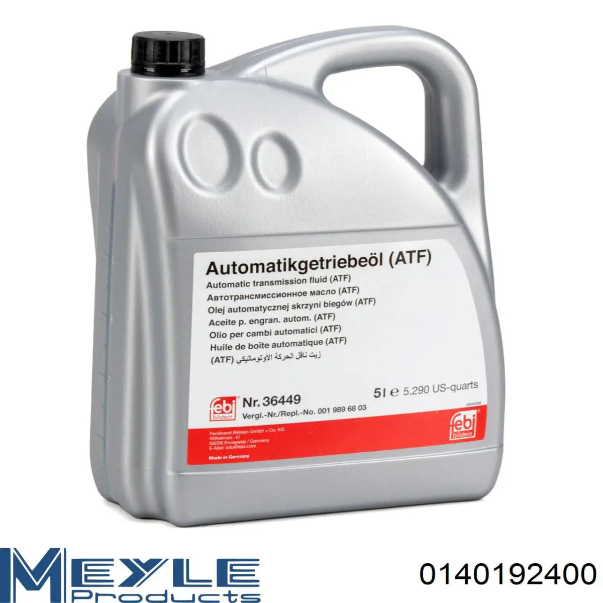 Aceite caja de cambios 19892103 Mercedes