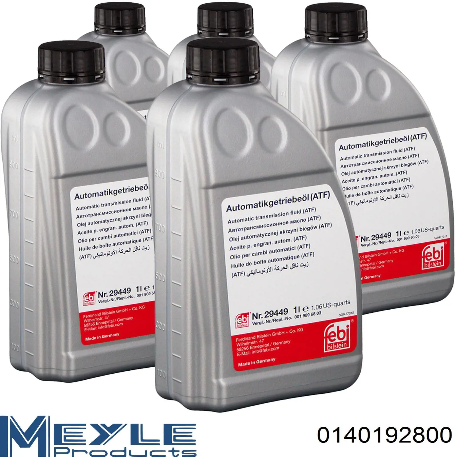 Aceite caja de cambios 000989430411 Mercedes