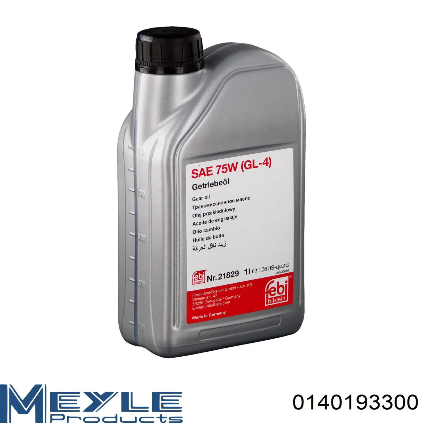 Meyle Aceite transmisión (0140193300)