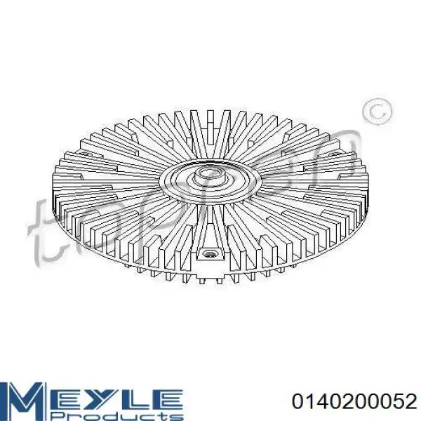 Comprar 0002003722 Mercedes Embrague viscoso de ventilador