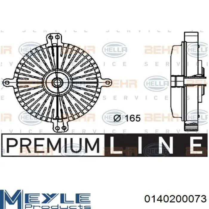 Comprar LK042 Beru Embrague viscoso de ventilador
