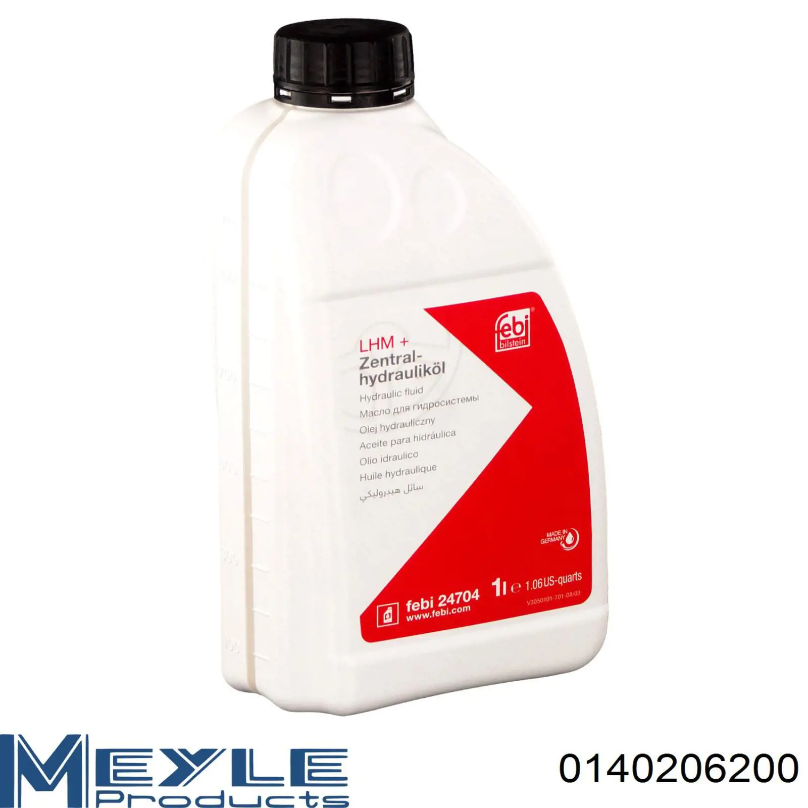Aceite hidráulico para dirección asistida Meyle 0140206200