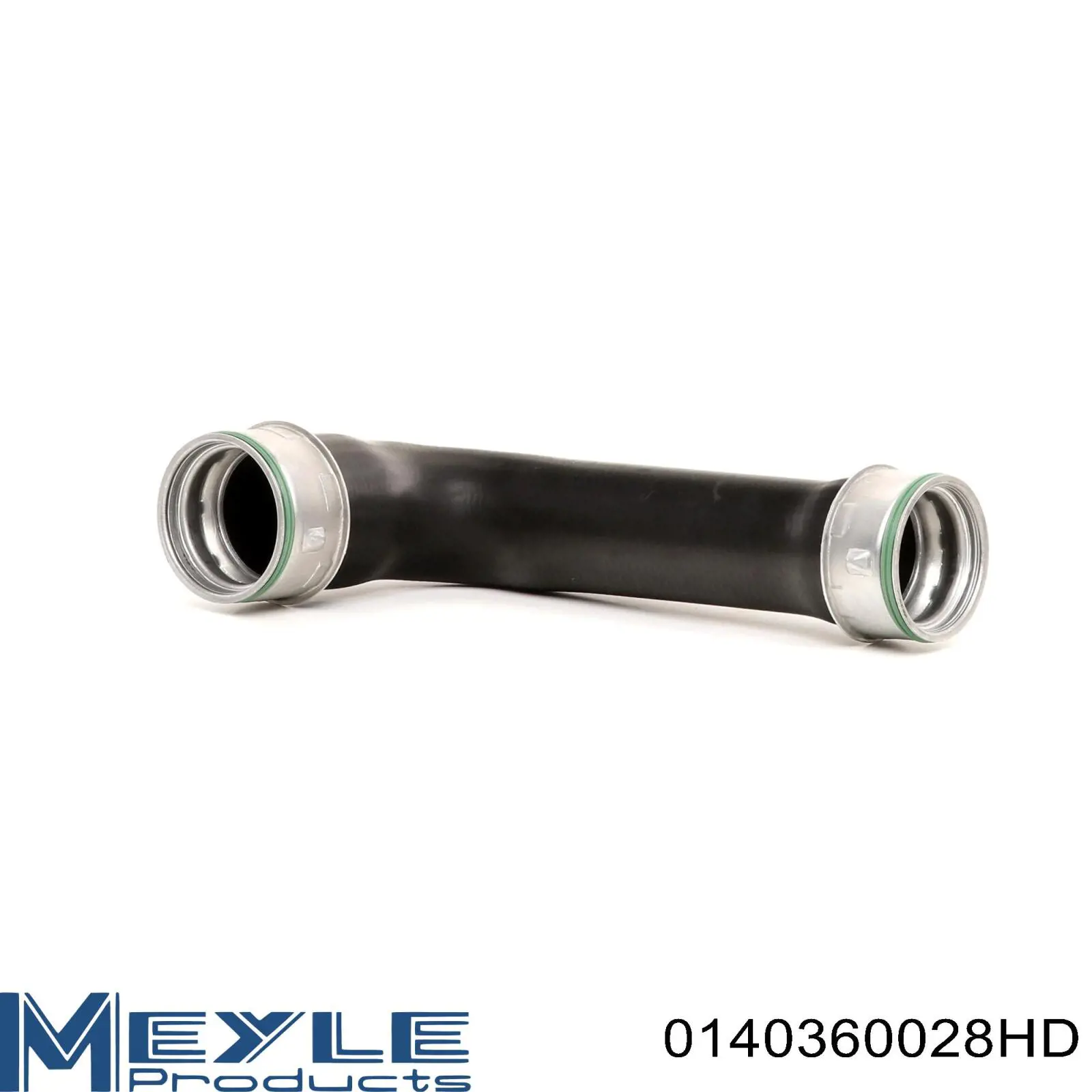 09903 Metalcaucho tubo flexible de aire de sobrealimentación izquierdo