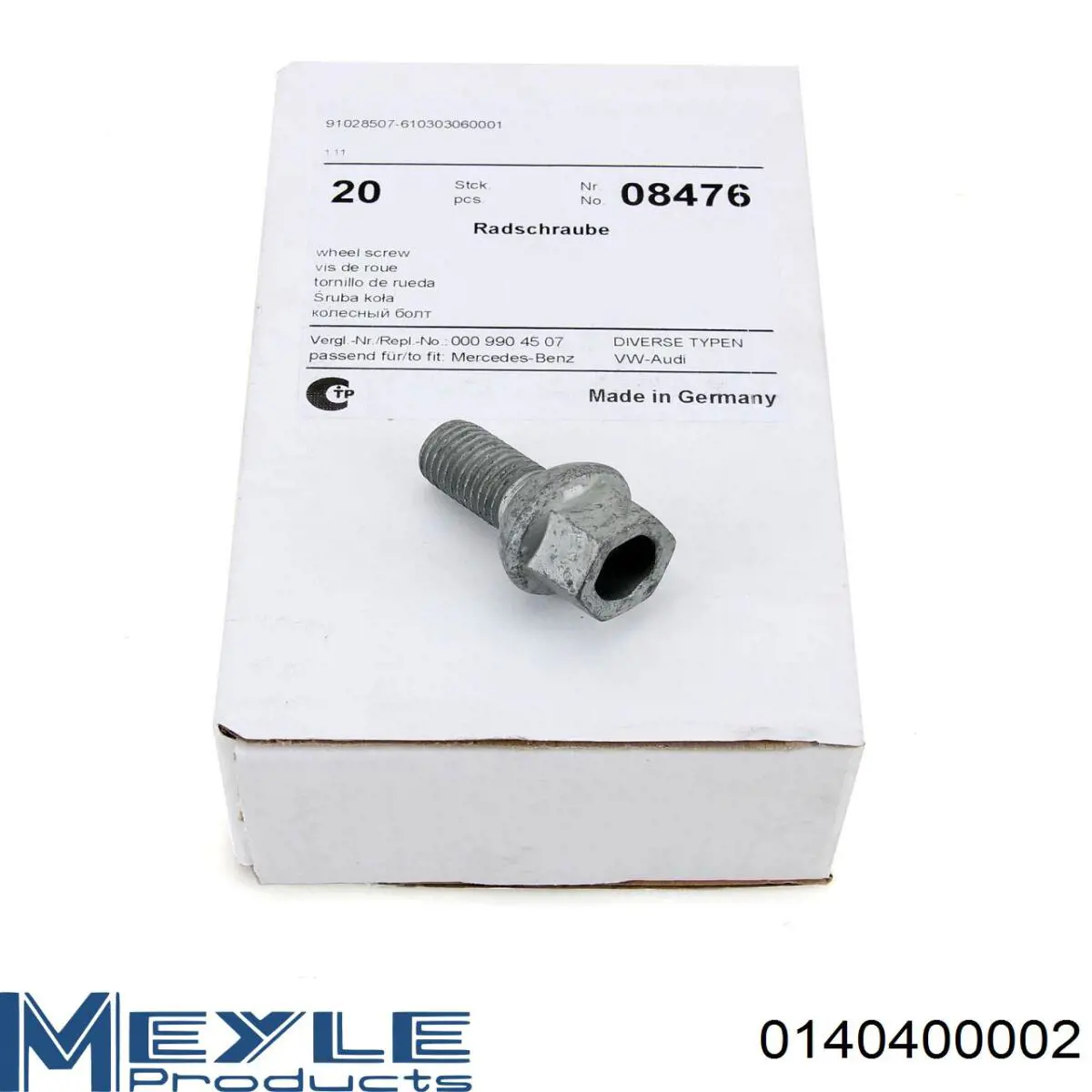 Tornillo de rueda A1704010170 Mercedes