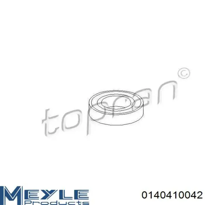 Soporte central del eje de transmisión A1264100181 Mercedes