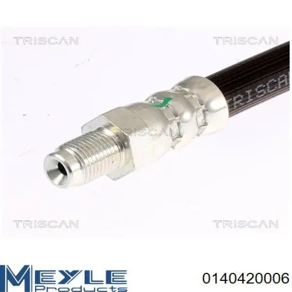Tubo flexible de frenos delantero Adriauto 271200