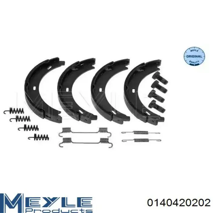Zapatas de freno de mano Meyle 0140420202 precio, desde 22,68 EUR
