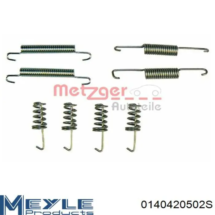 Comprar 0140420502S Meyle Juego de zapatas de frenos, freno de estacionamiento