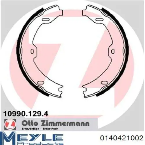 Comprar A2304200320 Mercedes Juego de zapatas de frenos, freno de estacionamiento