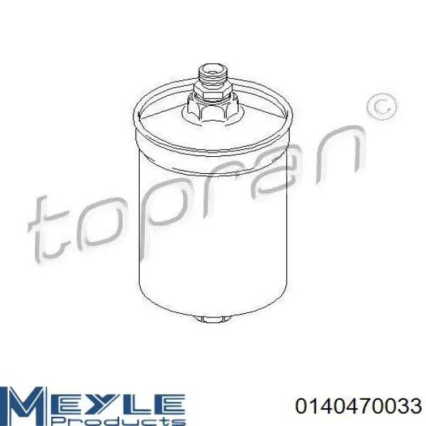 Filtro combustible Meyle 0140470033 precio, desde 19,51 EUR