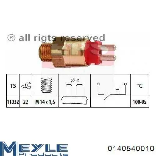Sensor de temperatura  Mercedes A0065454024 precio, desde 14,14 EUR