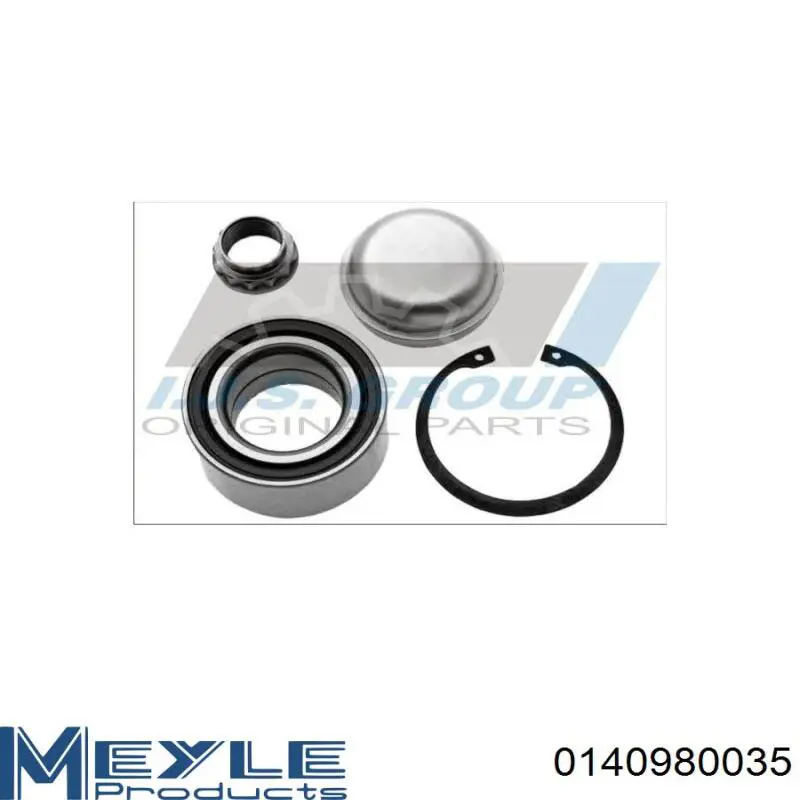 Cojinete de rueda delantero Mercedes A W168