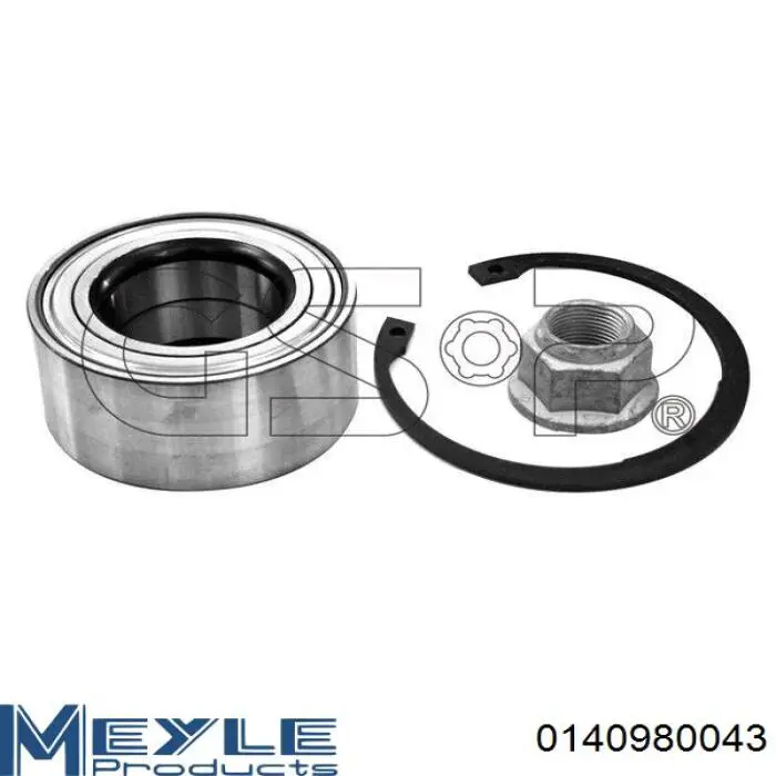 Cojinete de cubo delantero/trasero Meyle 0140980043 precio, desde 22,63 EUR