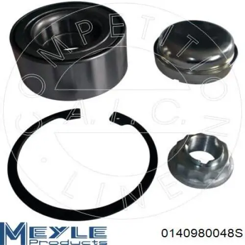 Cojinete de rueda delantero A1699810127 Mercedes