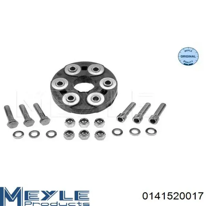 1244110515 Mercedes Acoplamiento elástico delantero del cardán