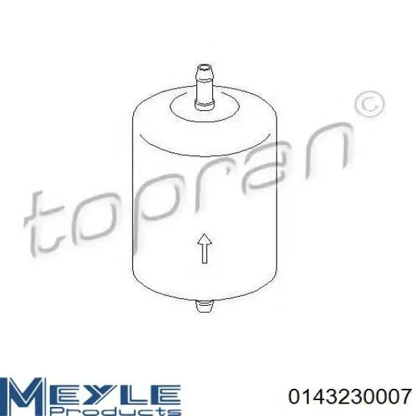 Filtro de gasoil Mercedes 0024772801