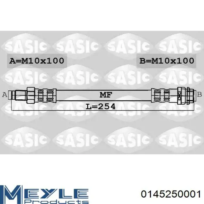 Comprar 181233 Febi Latiguillo de freno trasero