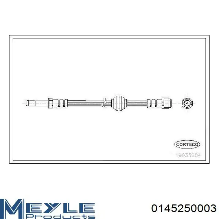 Latiguillos de freno delantero Ferodo FHY2776 precio, desde 19,33 EUR