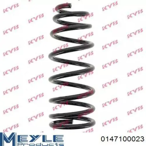 Silentblock del brazo superior de suspensión trasera 0147100023 Meyle