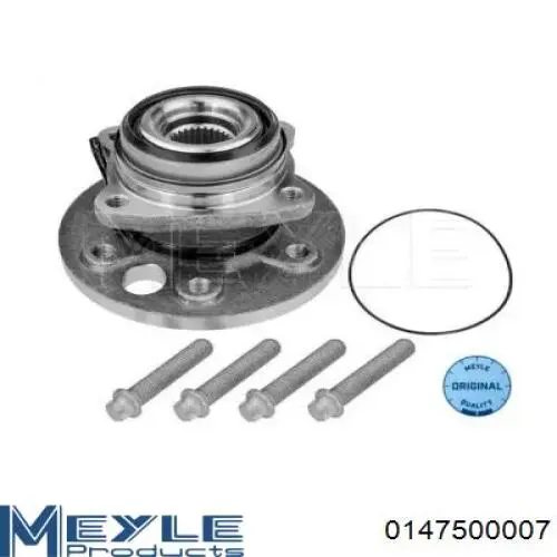Comprar 0147500007 Meyle Cubo de rueda, Eje trasero