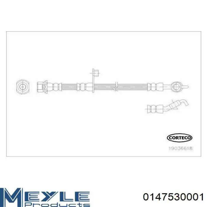 Comprar 0147530001 Meyle Silentblock trasero