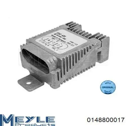0148800017 Meyle Regulador de velocidad del ventilador de refrigeración (unidad de control)