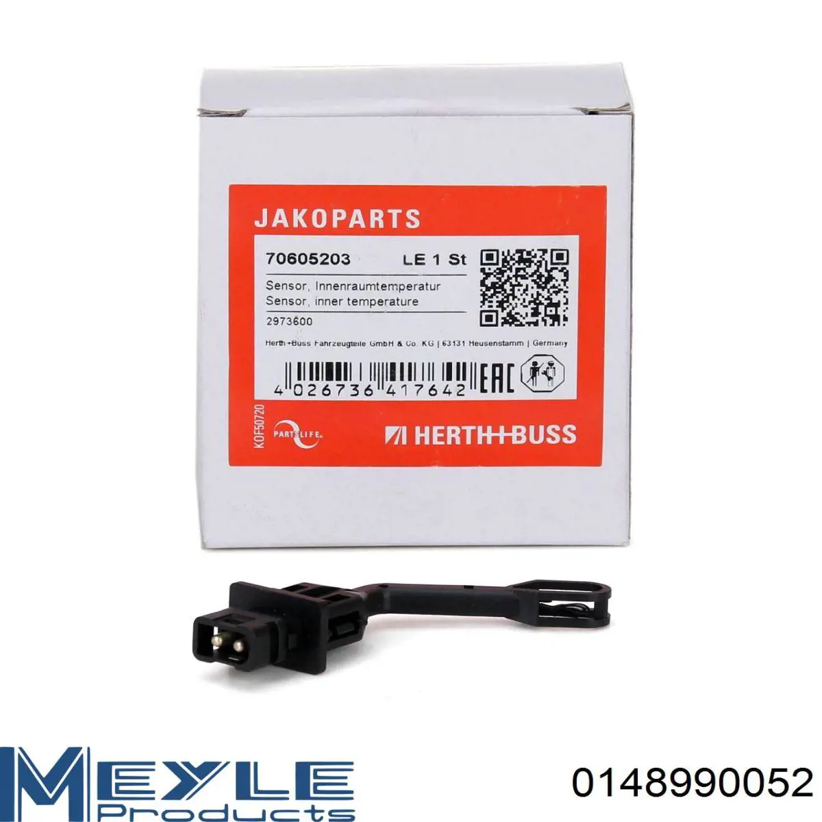 Sensor de la temperatura interior 0905454 Metzger