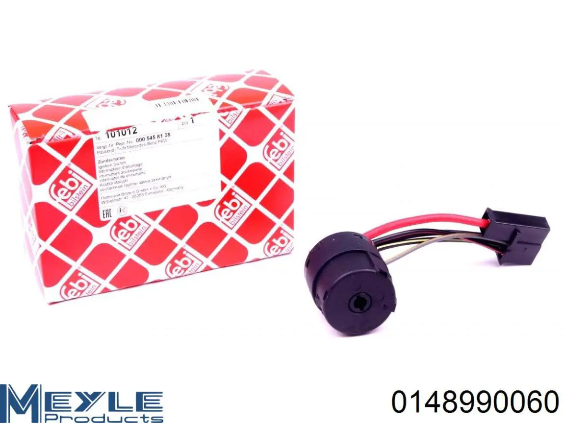 Interruptor de encendido Meyle 0148990060