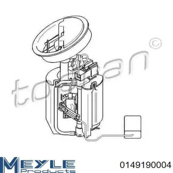 Bomba de gasolina A203470359480 Mercedes