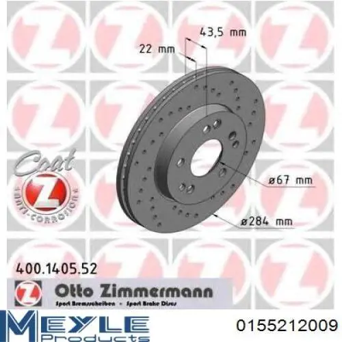 Frenos delanteros Mercedes 1244211612 precio, desde 41,73 EUR
