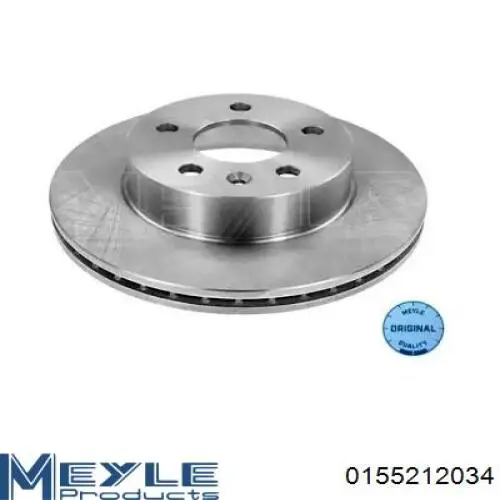Disco de freno 0155212034 Meyle