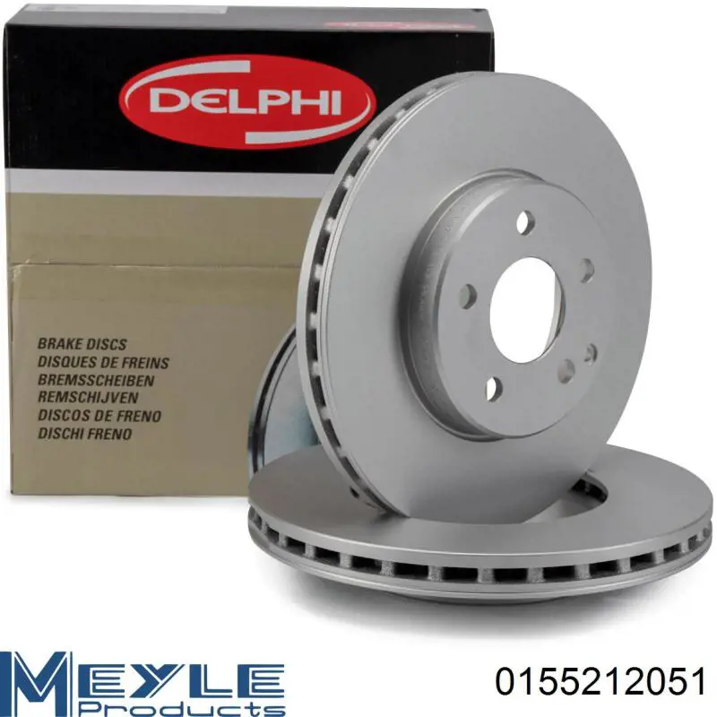 Disco de freno CD7252V Bremsi