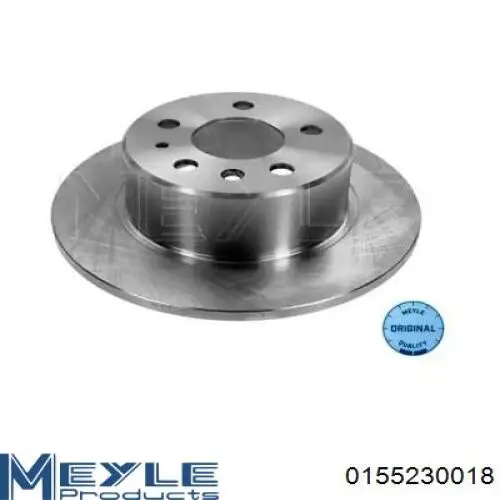 Comprar 0155230018 Meyle Disco de freno trasero