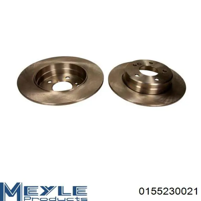 Disco de freno trasero Meyle 0155230021 precio, desde 24,20 EUR