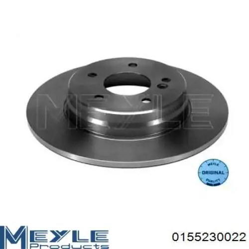 Disco de freno trasero Meyle 0155230022 precio, desde 33,37 EUR