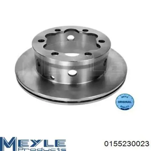 0155230023 Meyle Freno de disco trasero