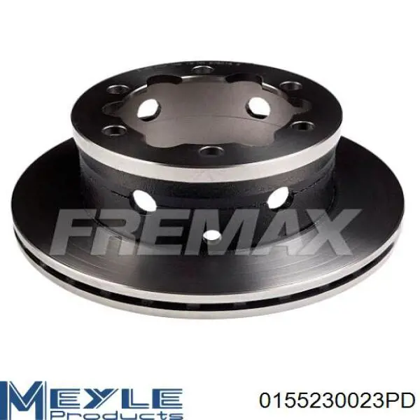Disco de freno trasero BDS1199 Jurid/Bendix