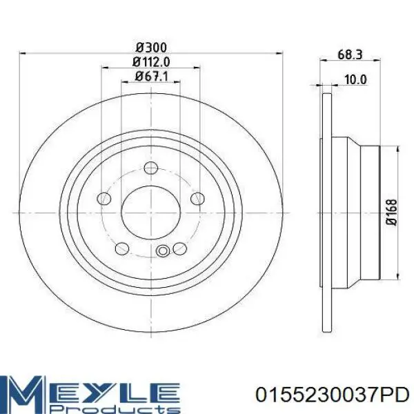 Disco de freno trasero Jurid/Bendix BDS1200 precio, desde 37,80 EUR