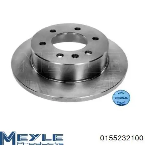 Disco de freno trasero Meyle 0155232100 precio, desde 59,32 EUR