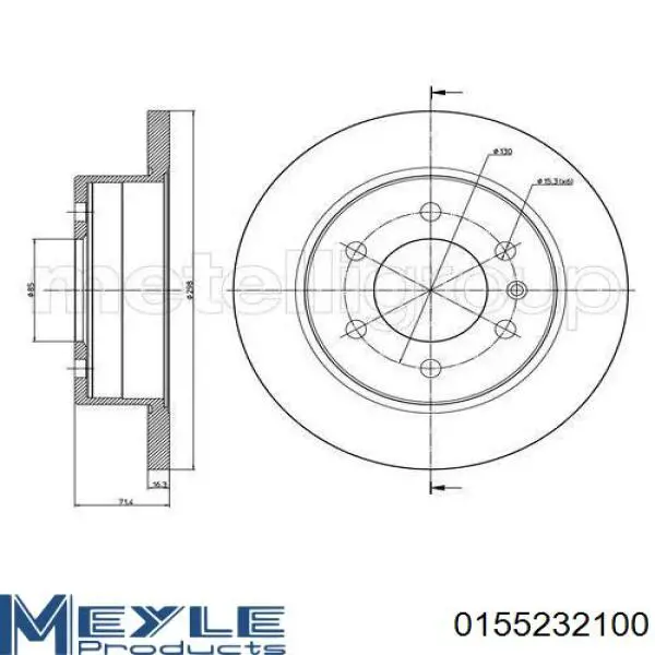 Comprar BD0191 Fremax Disco de freno trasero
