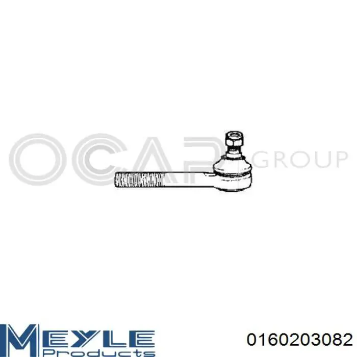 Rótula barra de acoplamiento interior para Mercedes E (C123)
