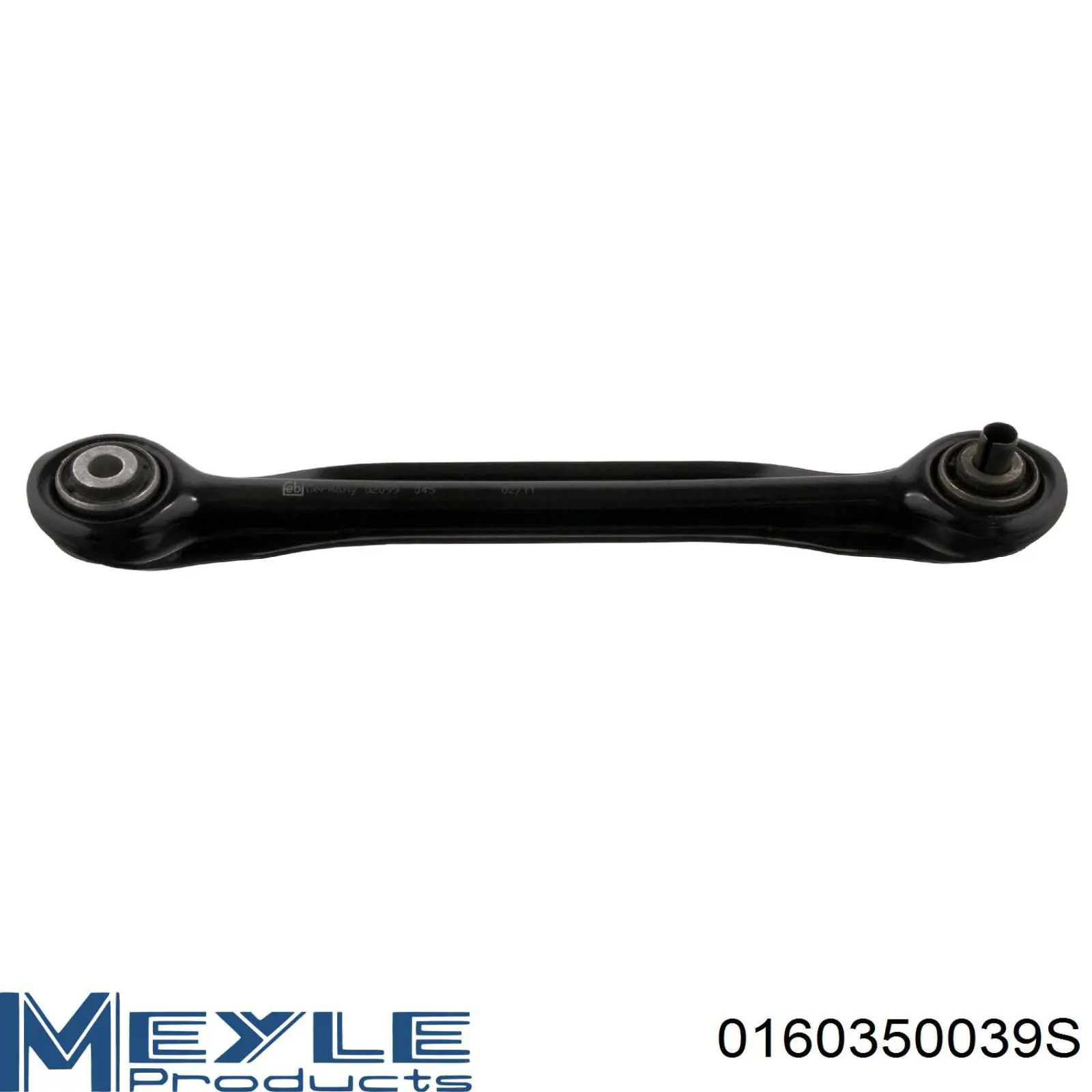 Brazo longitudinal inferior trasero izquierdo/derecho Chrysler 5099786AA