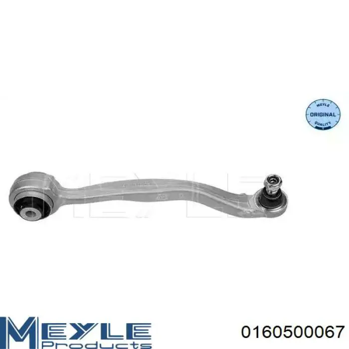 Brazo inferior derecho de la suspensión delantera 160500067 Meyle