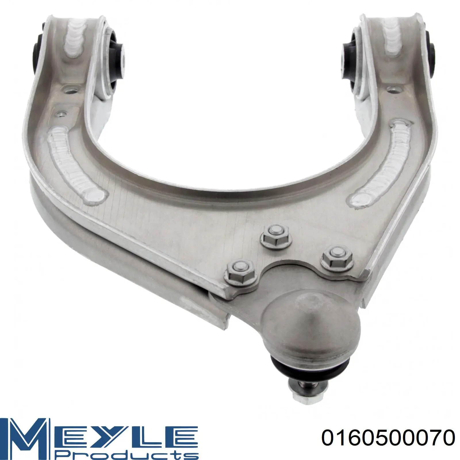 Brazo superior derecho de la suspensión delantera 0160500070 Meyle
