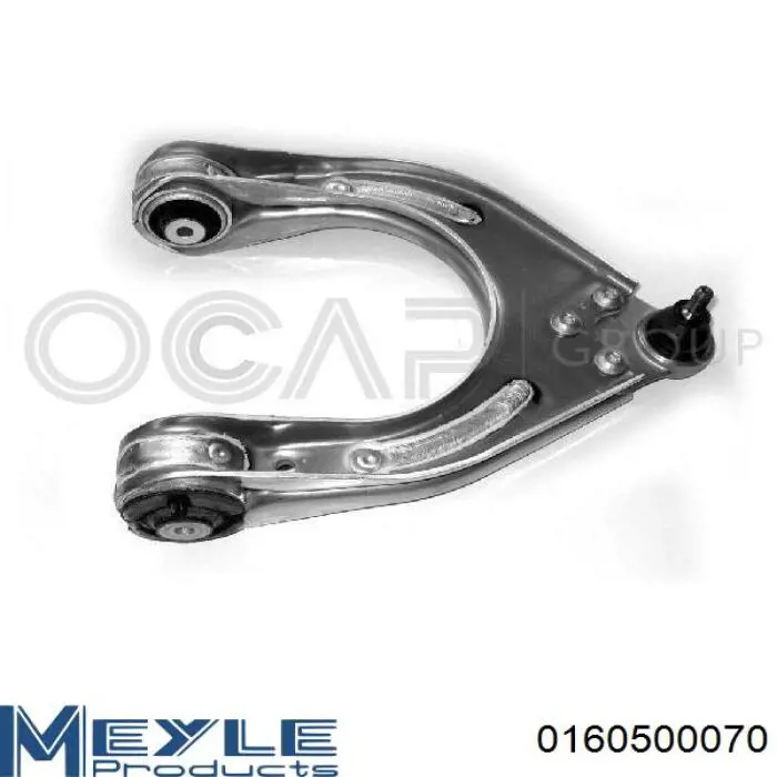 Brazo superior derecho de la suspensión delantera Meyle 0160500070