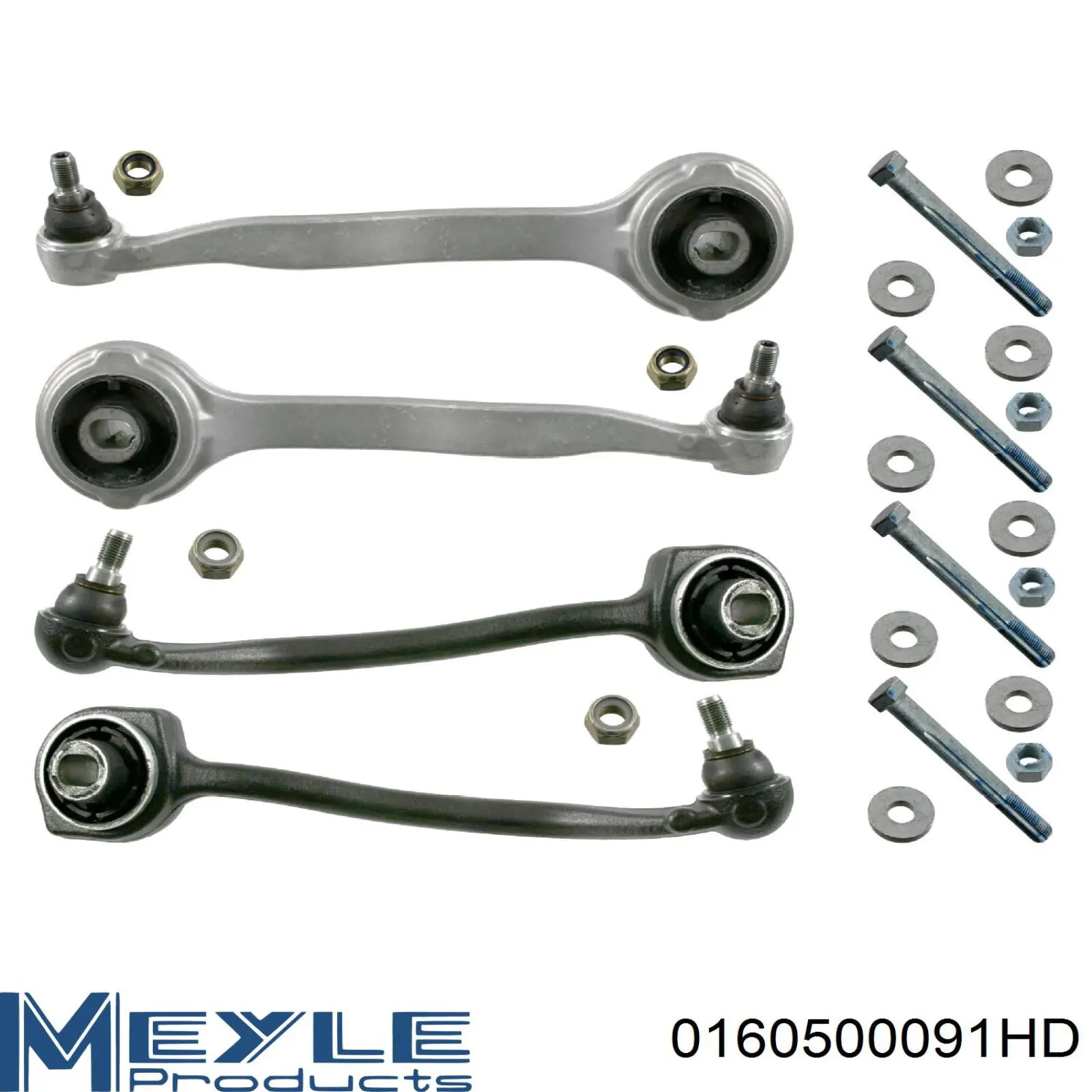 0160500091HD Meyle kit de brazo de suspension delantera