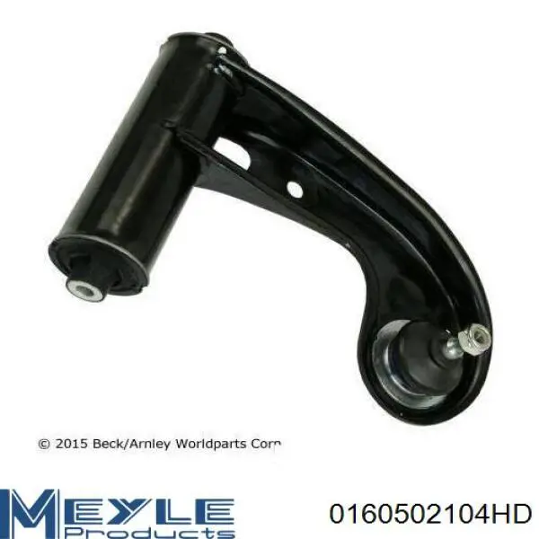 Brazo superior derecho de la suspensión delantera A2103301407 Mercedes