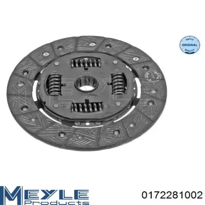 Comprar 0172281002 Meyle Disco de embrague