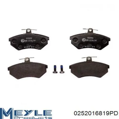 Pastillas de freno delanteras Seat Toledo 1 1L